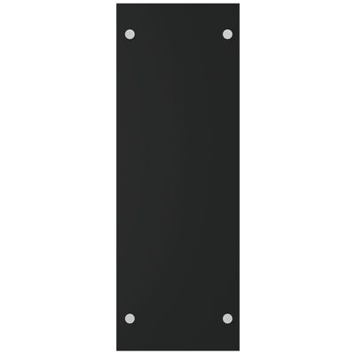 Musta polttopuuteline Lilianna 40x35x100cm (karkaistu lasi)