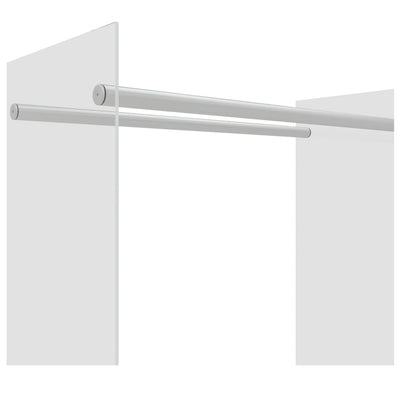 Läpikuultava polttopuuteline Lilianna 80x35x100cm (karkaistu lasi)