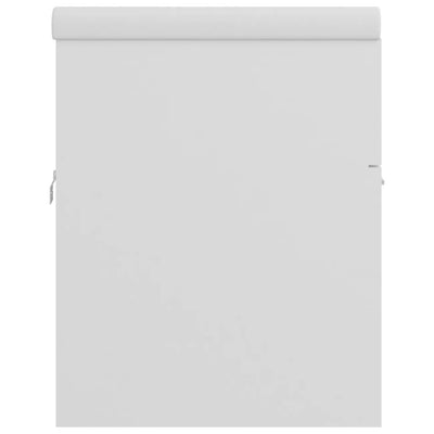 Valkoinen allaskaappi sisäänrakennetulla altaalla Miercurean (lastulevy)