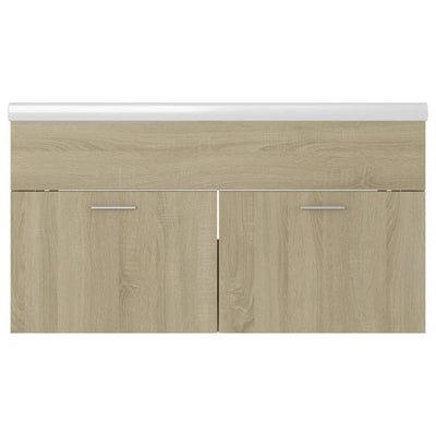 Sonoma allaskaappi sisäänrakennetulla altaalla Miercurean puu