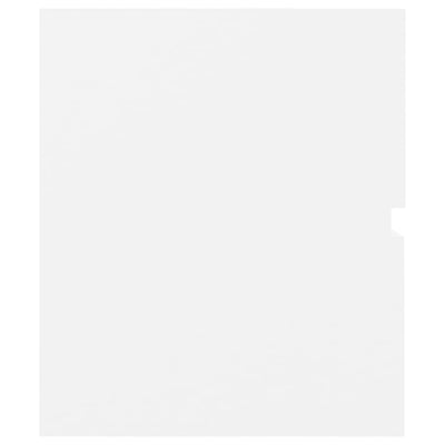 Valkoinen allaskaappi sisäänrakennetulla altaalla Gavin (puinen)