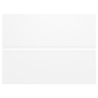 Valkoinen allaskaappi sisäänrakennetulla altaalla Gavin (puinen)