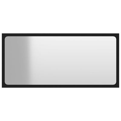 Musta kylpyhuoneen kalustesarja Fulvio (puinen)