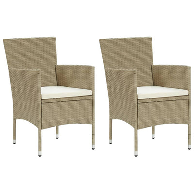 3-osainen ulkoruokailuryhmä beige