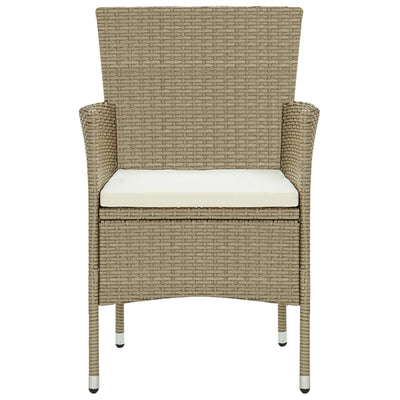 3-osainen ulkoruokailuryhmä beige