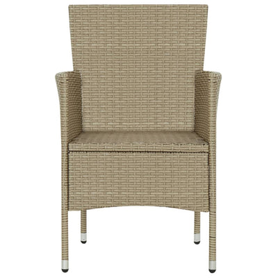 3-osainen ulkoruokailuryhmä beige