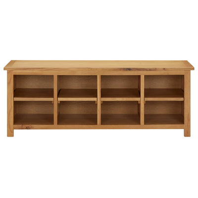 Kenkäteline 114x37x45 cm täysi tammi