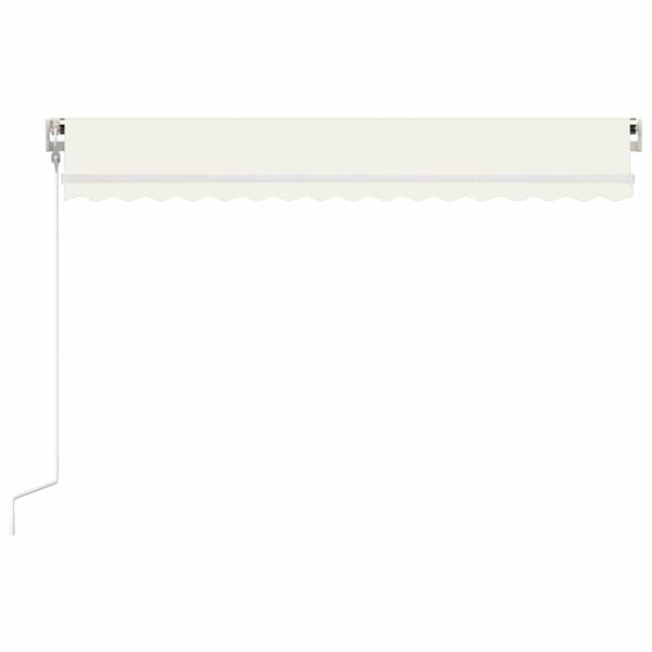 Automaattisesti sisäänkelattava markiisi 400x350 cm kerma