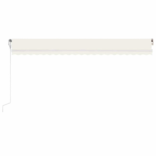 Sähkökäyttöinen markiisi LED-valolla ja anturilla 5 x 3,5 m