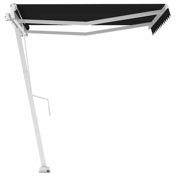 Vapaasti seisova sisäänkelattava markiisi 300x250cm antrasiitti