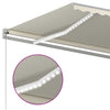 Sisäänkelattava markiisi LED/tuulisensori 5x3,5 m kerma