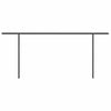 Sisäänkelattava markiisi LED/tuulisensori 5x3,5 m oranssiruskea