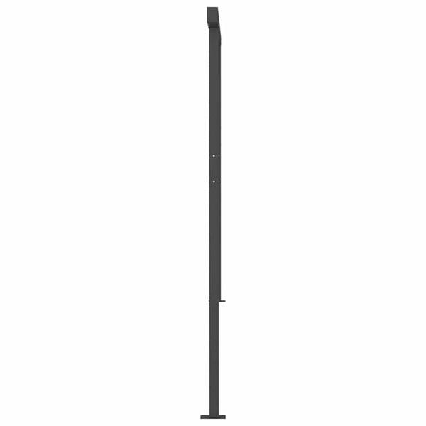 Sisäänkelattava markiisi LED/tuulisensori 6x3,5 m antrasiitti