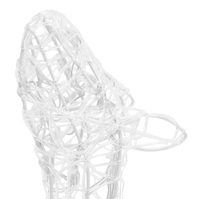 Värikäs poroperhe joulukoriste Tachita 160 LED-valoa (akryyli)