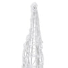 LED koristevalopyramidi sininen akryyli 60 cm