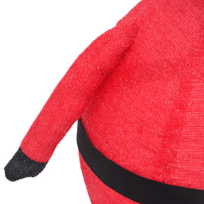 Joulupukki joulukoriste Octav 90cm (led-valoilla ylellinen kangas)