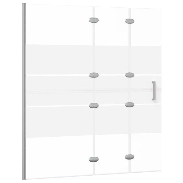 Taittuva suihkuseinä ESG 120x140 cm valkoinen
