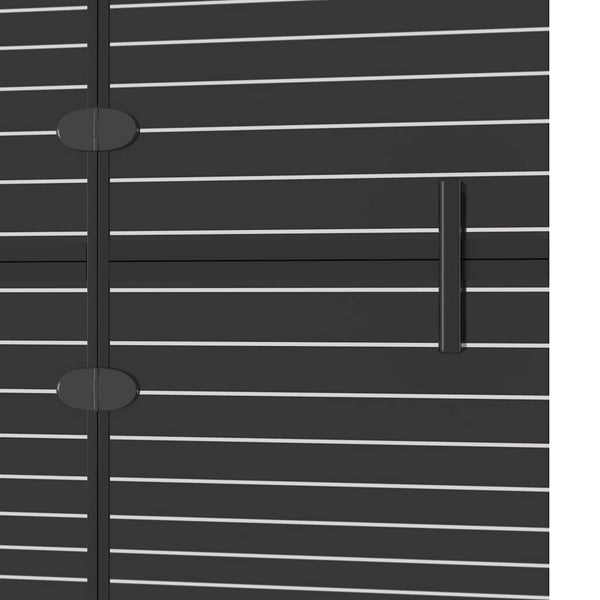 Taittuva suihkuseinä ESG 100x140 cm musta