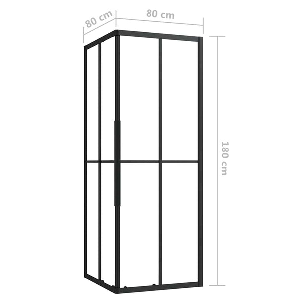 Suihkukaappi ESG 80x80x180 cm