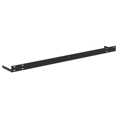 Kelluvat seinähyllyt 4 kpl tammi ja valkoinen 90x23,5x3,8 MDF