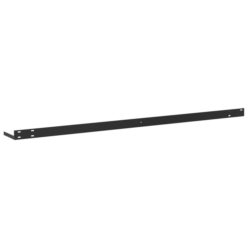 Tammi ja valkoinen kelluvat seinähyllyt Chan 120x23,5x3,8cm (4kpl mdf)