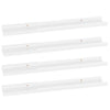 Valkoinen seinähyllyt Depe 60x9x3cm (4 kpl)