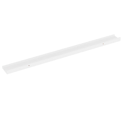 Seinähyllyt 2 kpl valkoinen 100x9x3 cm