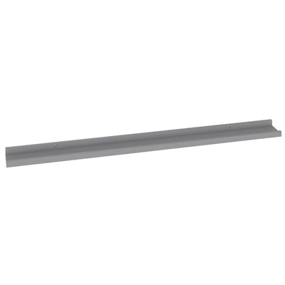 Seinähyllyt 2 kpl harmaa100x9x3 cm