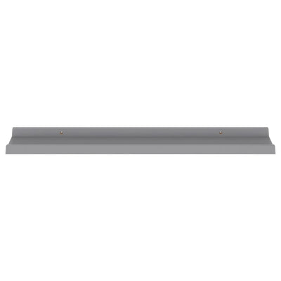 Seinähyllyt 4 kpl harmaa 80x9x3 cm