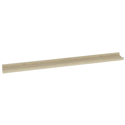 Seinähyllyt 4 kpl Sonoma-tammi 100x9x3 cm