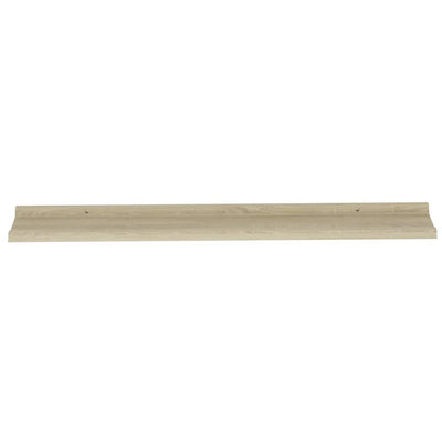Seinähyllyt 4 kpl Sonoma-tammi 100x9x3 cm