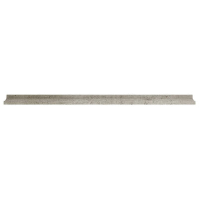 Seinähyllyt 2 kpl betoninharmaa 115x9x3 cm