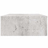 Betoninharmaa seinälaatikkohyllyt Czank 40x23,5x10cm (2 kpl mdf)
