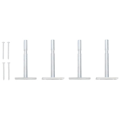 Seinälaatikkohyllyt 2 kpl betoninharmaa 40x23,5x10 cm MDF
