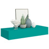 Seinälaatikkohylly sininen 60x23,5x10 cm MDF