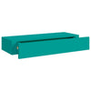 Seinälaatikkohylly sininen 60x23,5x10 cm MDF