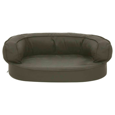 Tummanharm ergonominen koiransängyn patja Pihal 60x42cm (pellavatyyli)