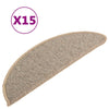 Porrasmatot 15 kpl ruskea 56x17x3 cm