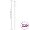 Meteorivalot 20 kpl 30 cm 480 x LED kylmä valkoinen sisä/ulko