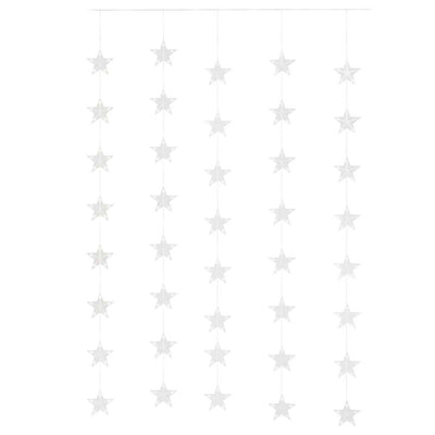 Lämmin valkoinen led-valoverho tähtikeijuvalot Crecescu 200 LEDiä