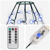 Joulukuusen valoverkko 150 LED-valoa sininen 150 cm