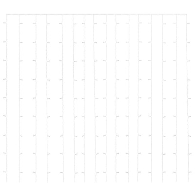 Sininen led-valonauhaverho keijuvalot Ignazio 3x3 m (300xled, 8 toimintoa)