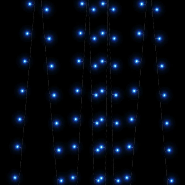 Sininen aurinkoenergia keijuvalot Rainard 2x200 LED (2 kpl sisä/ulko)