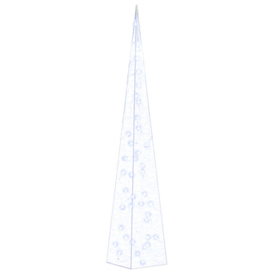 Sininen led koristevalokartio Muti 90cm