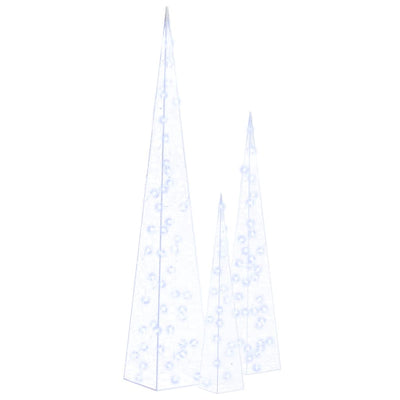 Sininen led-koristevalokartiosarja Muti 60/90/120cm