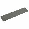 Tekstiililaatat 16 kpl 4 m² 25x100 cm harmaa