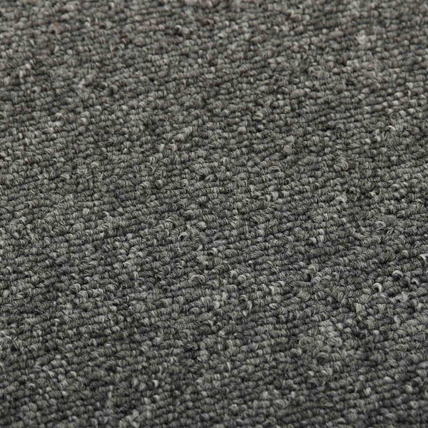 Tekstiililaatat 16 kpl 4 m² 25x100 cm harmaa