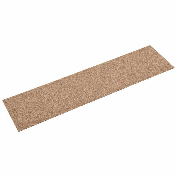 Tekstiililaatat 16 kpl 4 m² 25x100 cm beige