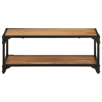 Sohvapöytä 90x45x35 cm täysi akaasiapuu