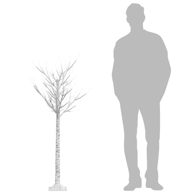 Värikäs joulukuusi Erastus 1,5 m (140 led ulos/sisälle)